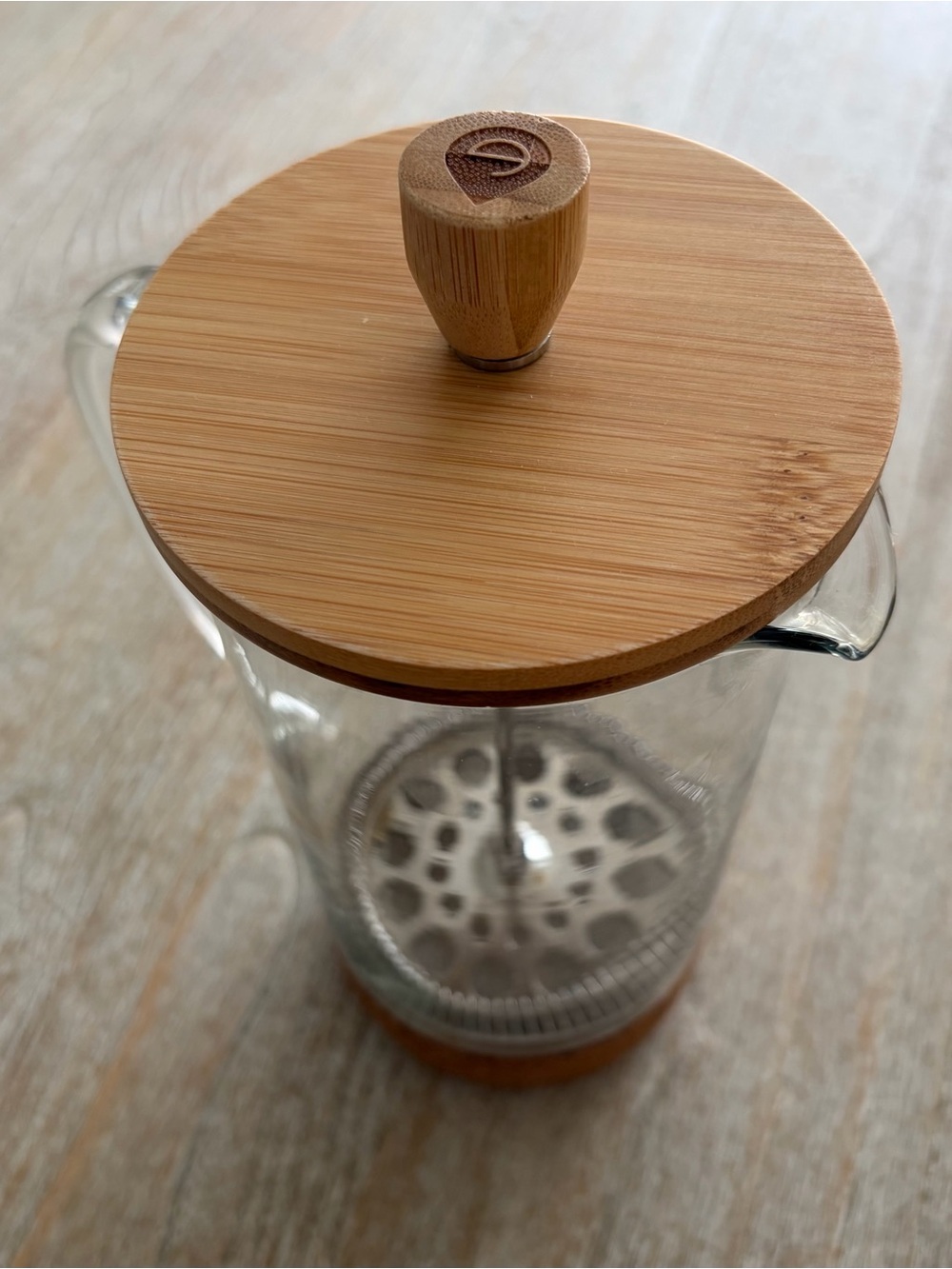 Grosche International Glass French Press Coffee Maker Kitchenware - Picture 3 of 10
